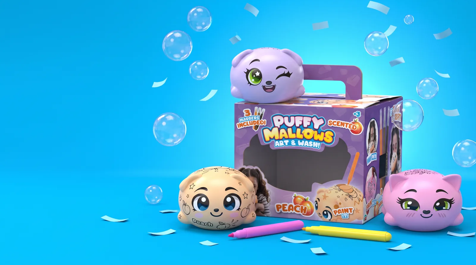 Puffy Mallows brand visual
