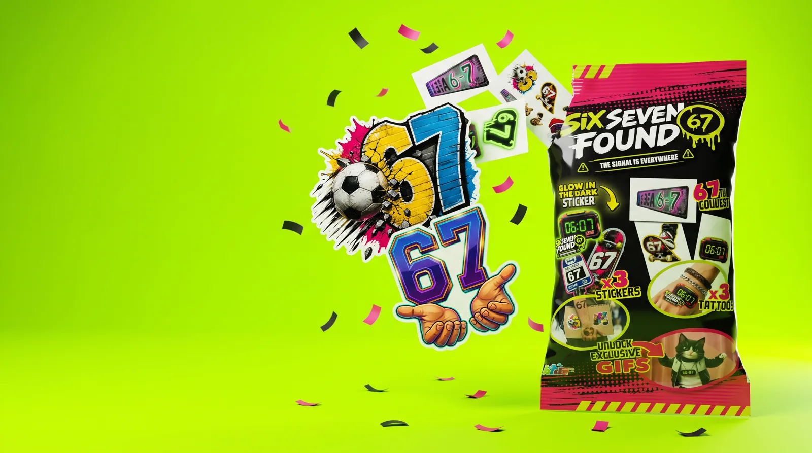 Six Seven Found brand visual