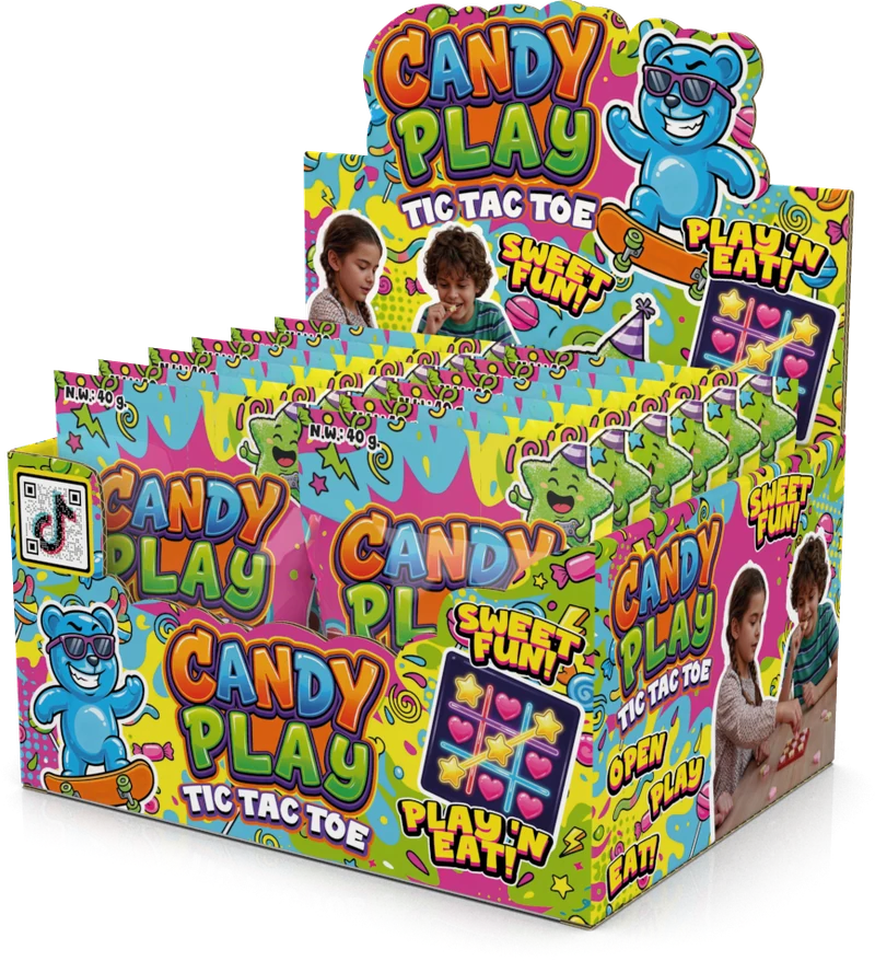 Candy Play counter display