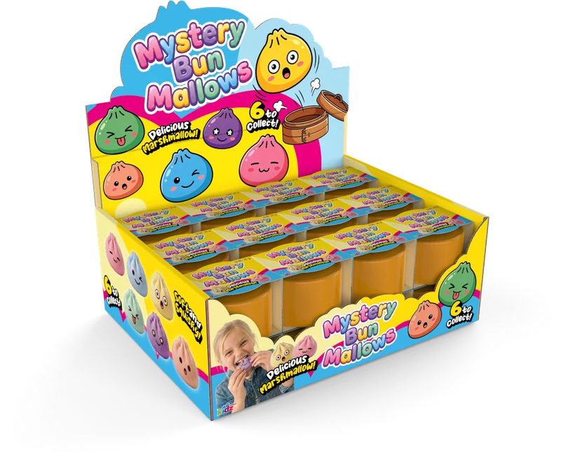 Mystery Bun Mallows display
