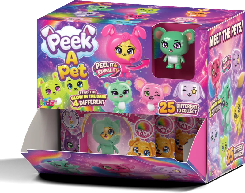 Peek A Pet dropdown display